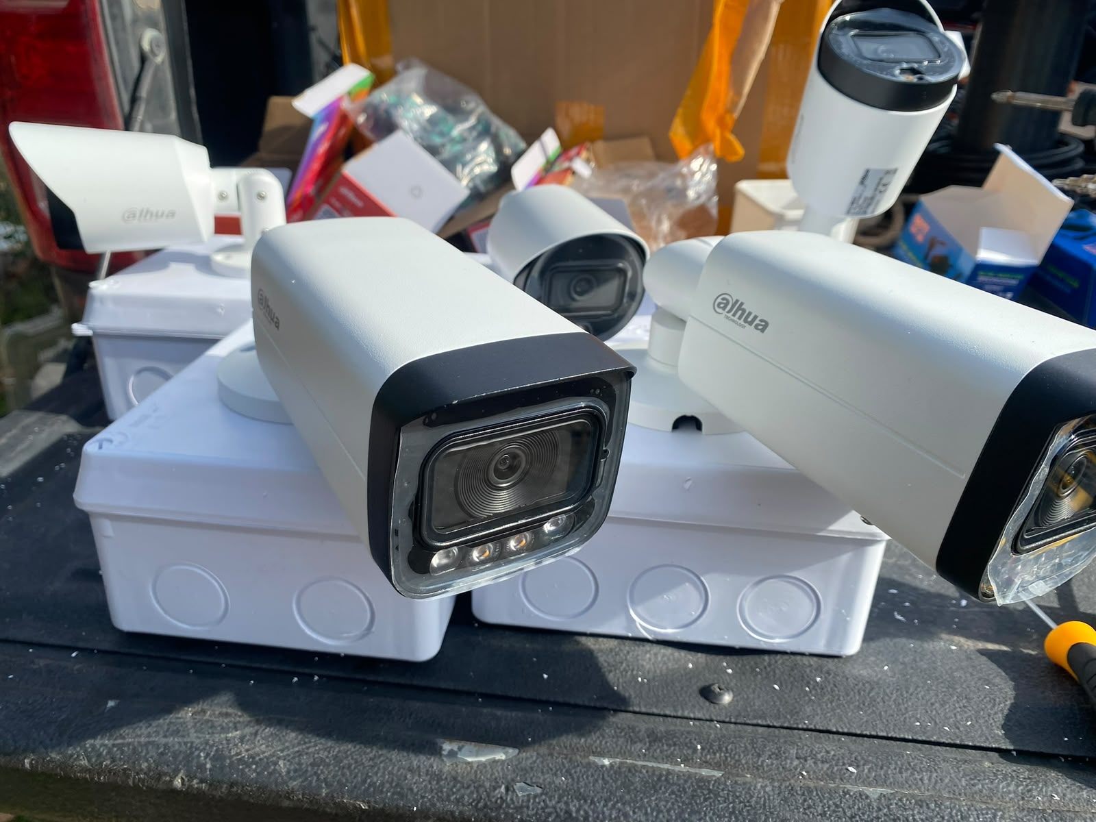 Preparación de cámaras de seguridad